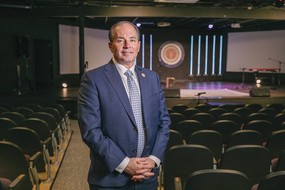 Mission University President Mark Milioni says students and their parents are drawn to the school for its Christian-based values.
